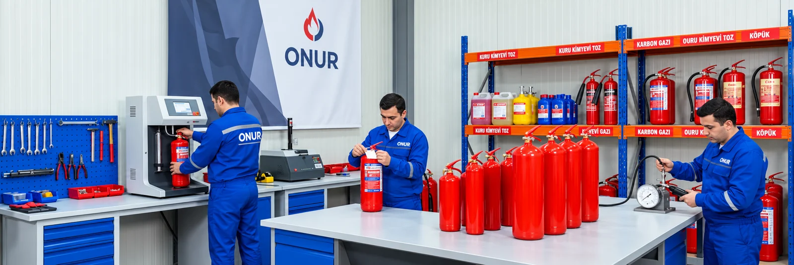 Onur Yanğın MMC komandası və texniki avadanlıqlar